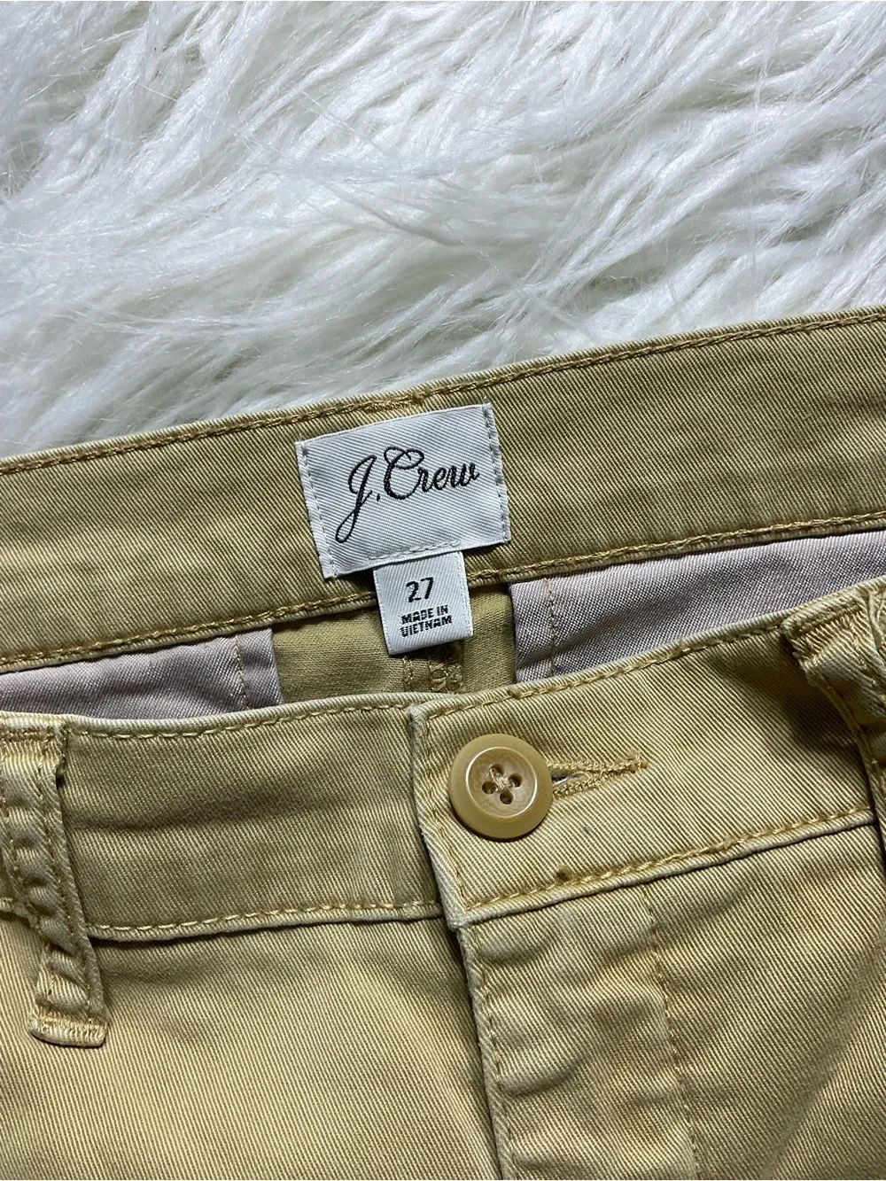 J Crew Vintage Slim-straight Stretch Chino Pant